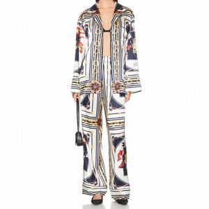 Ronny Kobo Collection Multicolor Valentina blouse and pant set